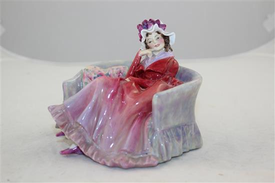 A rare Royal Doulton figure Reflections, model no.HN1820, 12cm